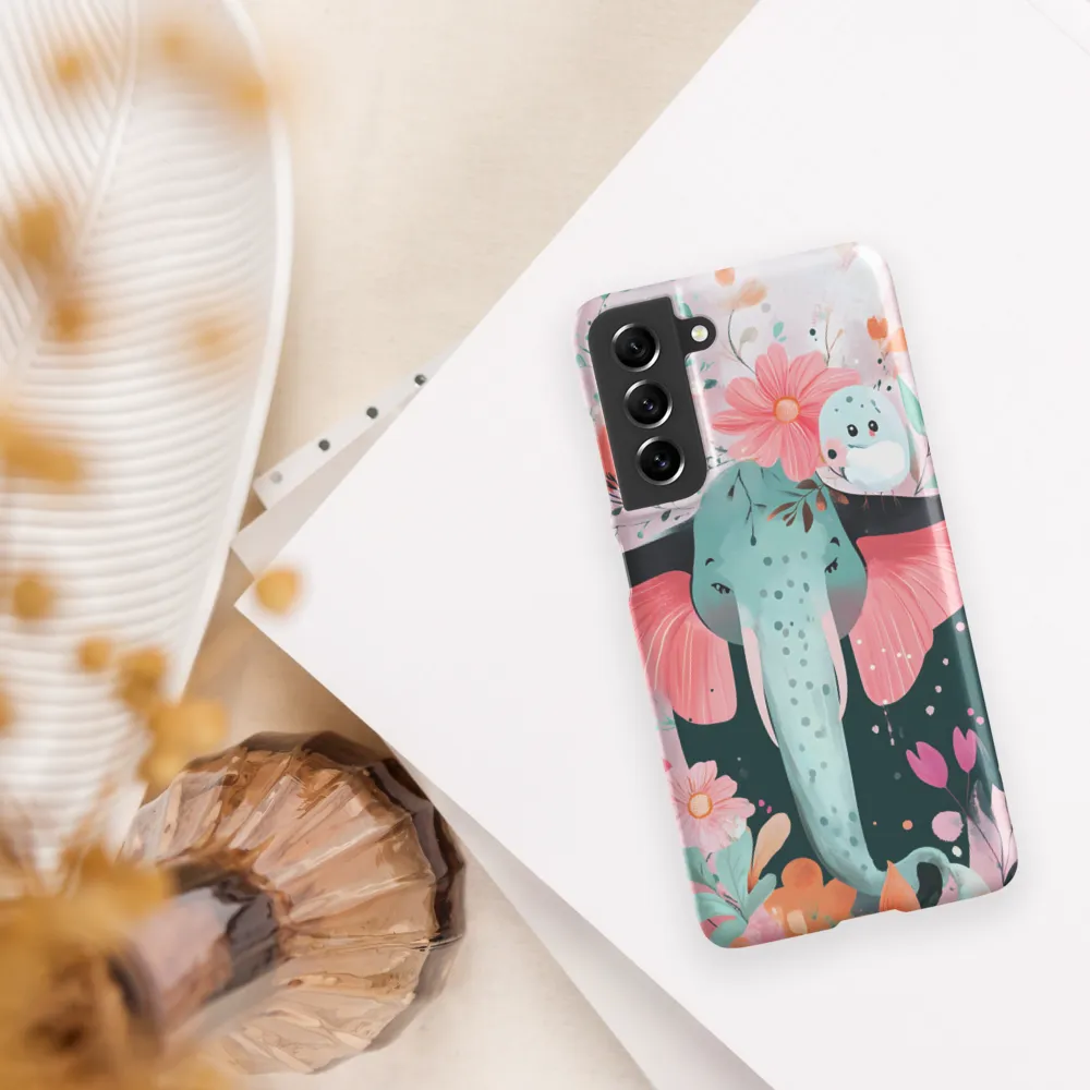 Whimsical Elephant in Bloom