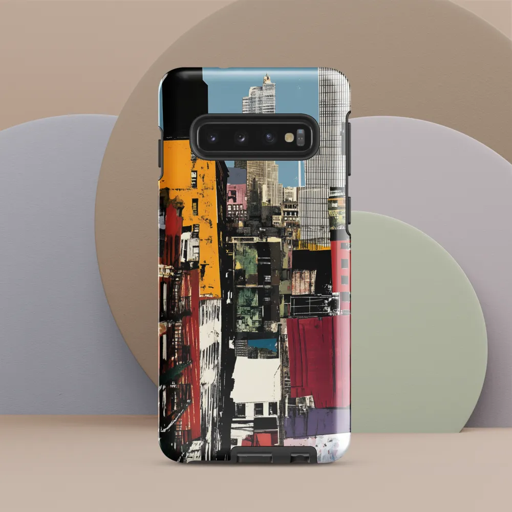 Urban Collage: A Vivid Cityscape