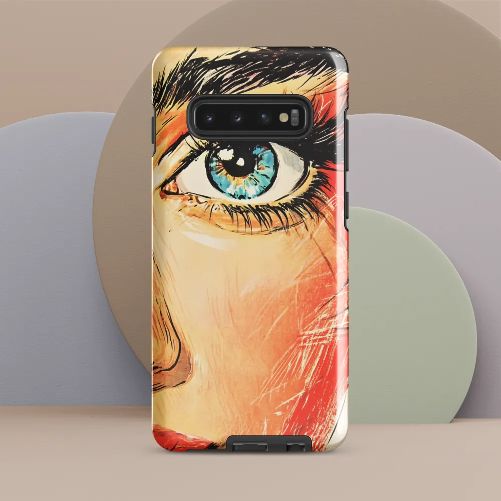 Gaze of Emotion | Phone Case |  S10 Plus | Tough Case | Glossy