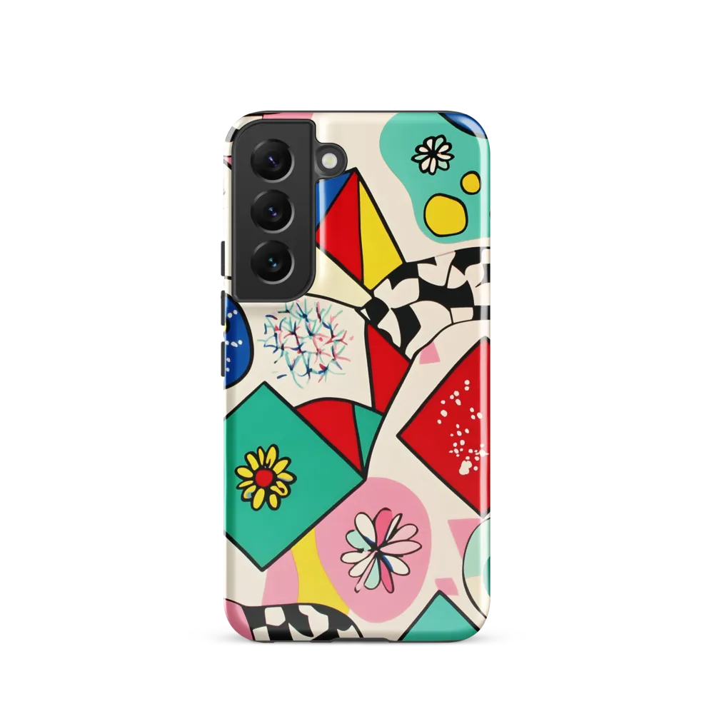 Joyful Geometry: A Playful Dance of Shapes and Colors