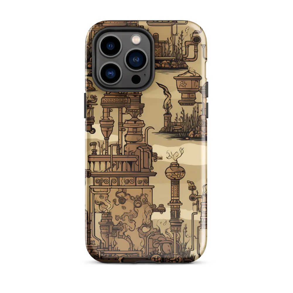 Whimsical Industrial Landscape