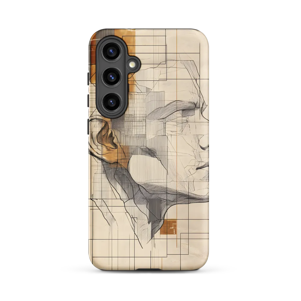 Geometric Reverie | Phone Case |  S24 Plus | Tough Case | Matte