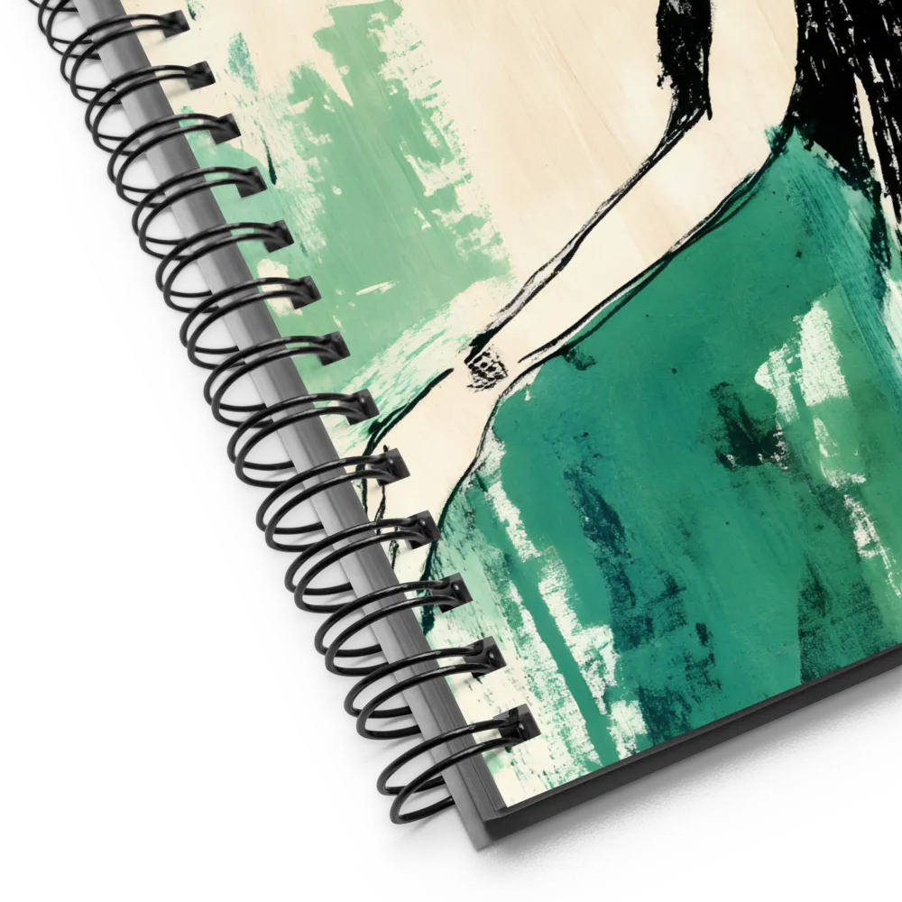 Elegance in Flight | Spiral Notebook