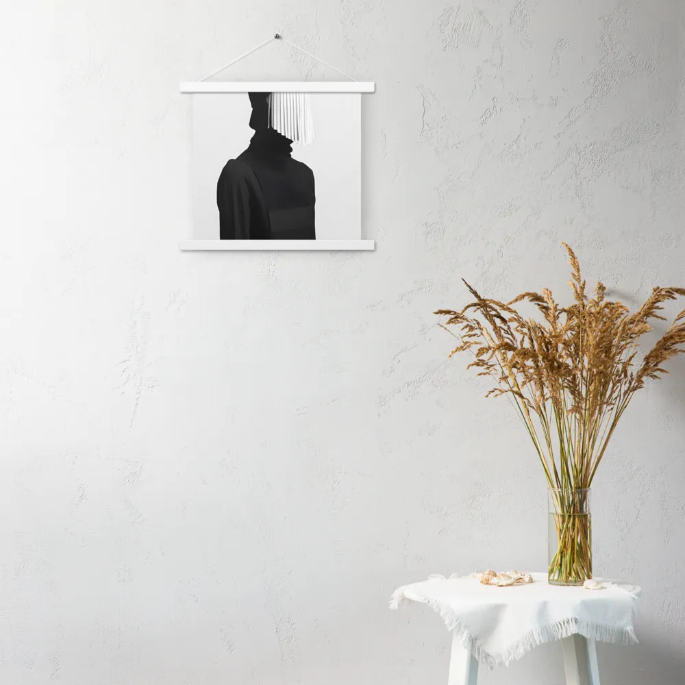 Veil of Mystery | Poster With White Wood Hanger | 14″×14″
