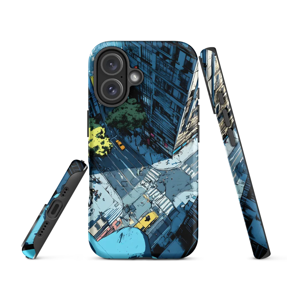 Urban Pulse: A Bird's Eye View | Phone Case