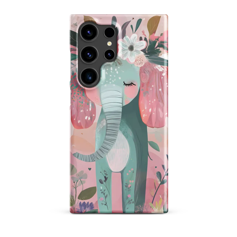 Whimsical Elephant in Bloom