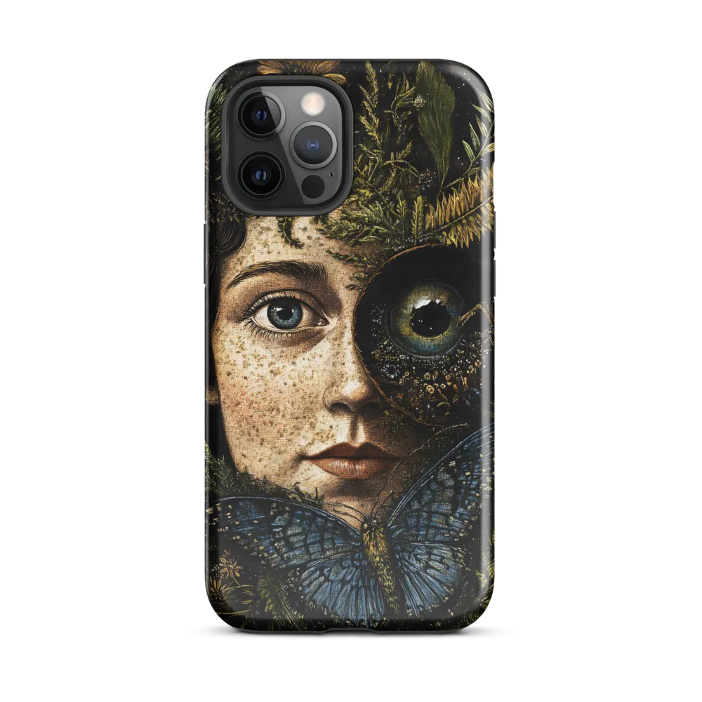 Nature's Embrace: A Surreal Portrait | Phone Case |  12 Pro Max | Tough Case | Glossy