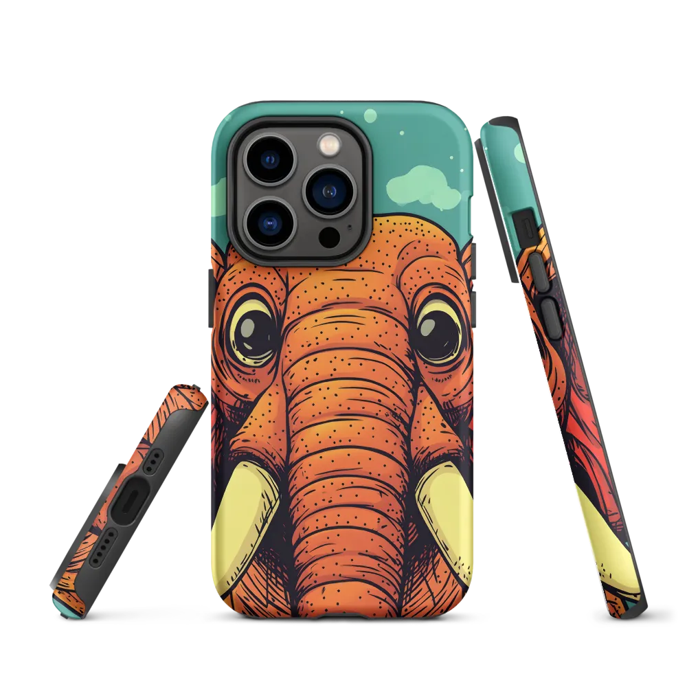 Whimsical Majesty: The Playful Elephant
