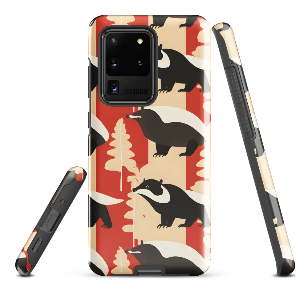 Wildlife Pattern: The Badger Tale