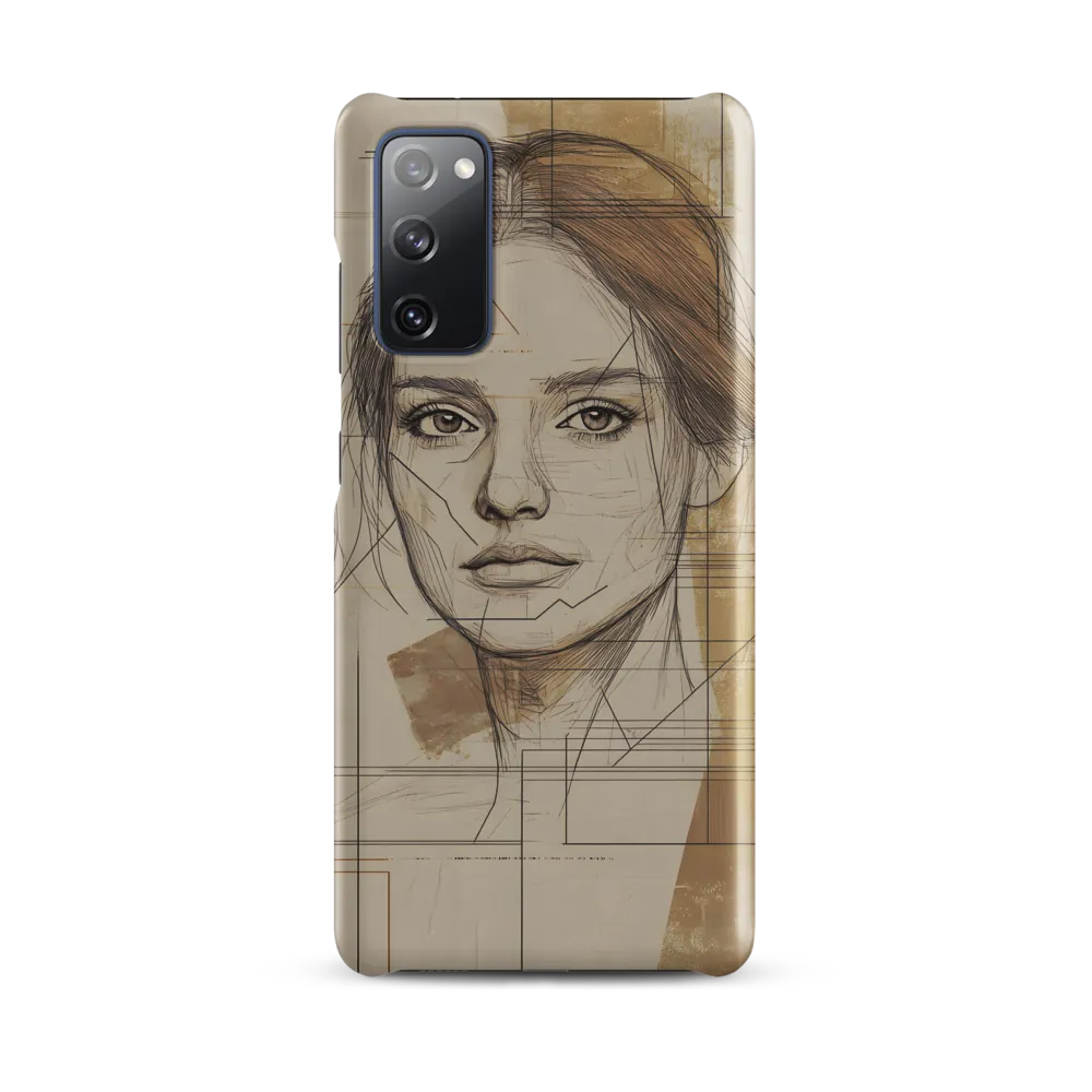 Geometric Elegance: A Modern Portrait