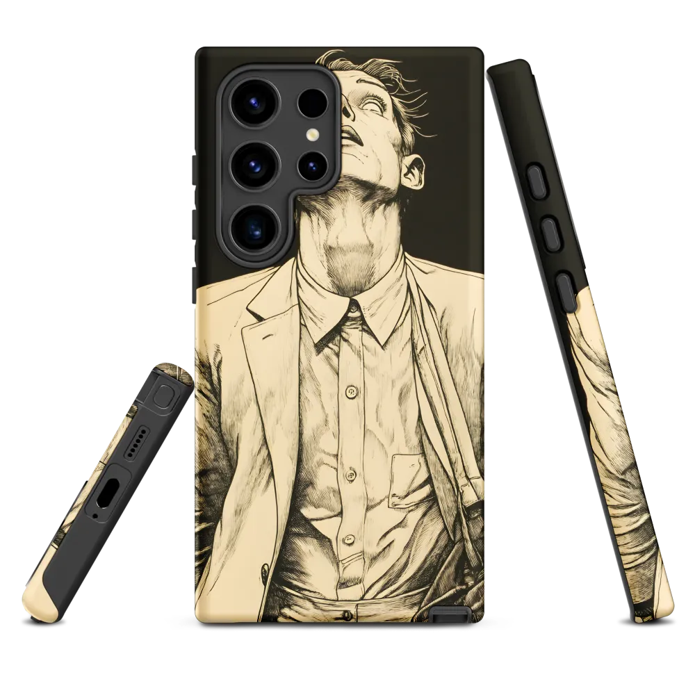 Desperate Gaze | Phone Case |  S24 Ultra | Tough Case | Matte