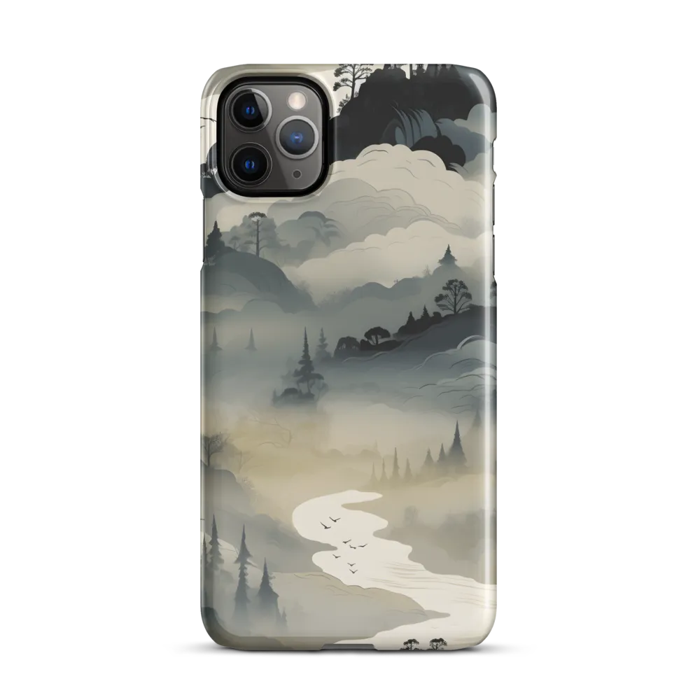 Whispers of the Misty Landscape | Phone Case |  11 Pro Max | Snap Case | Glossy