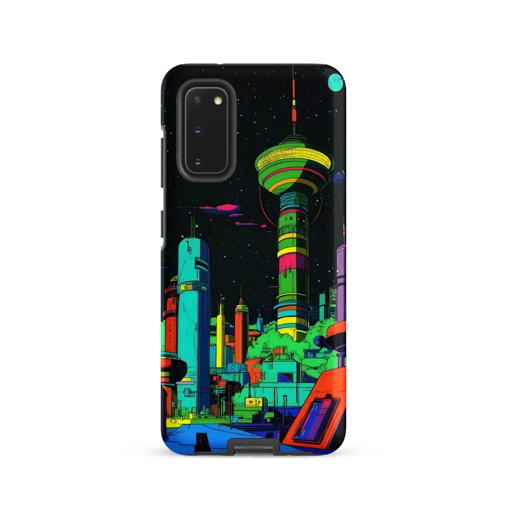 Neon Dreams: A Futuristic Cityscape