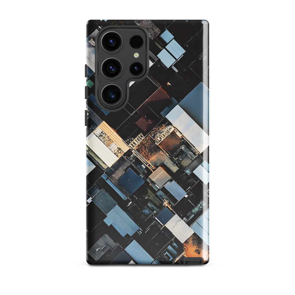 Urban Mosaic from Above