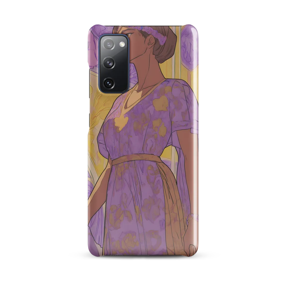 Elegance in Floral Harmony | Phone Case |  S20 FE | Snap Case | Glossy