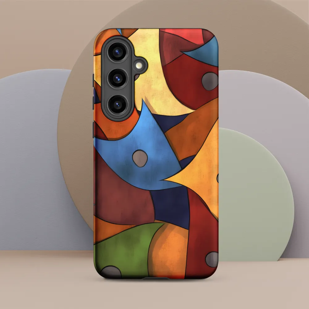 Vibrant Interplay of Shapes