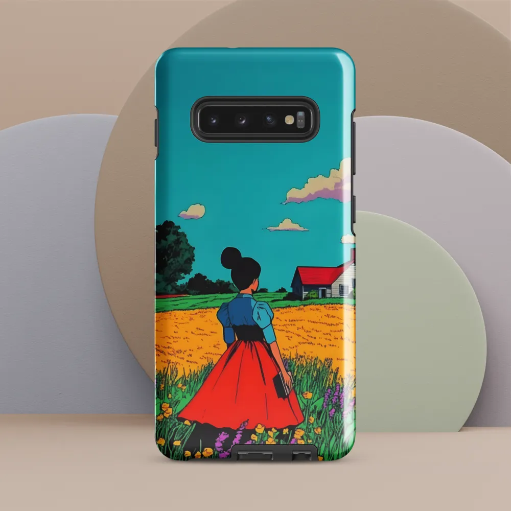 Whispers of a Sunlit Meadow | Phone Case |  S10 Plus | Tough Case | Glossy