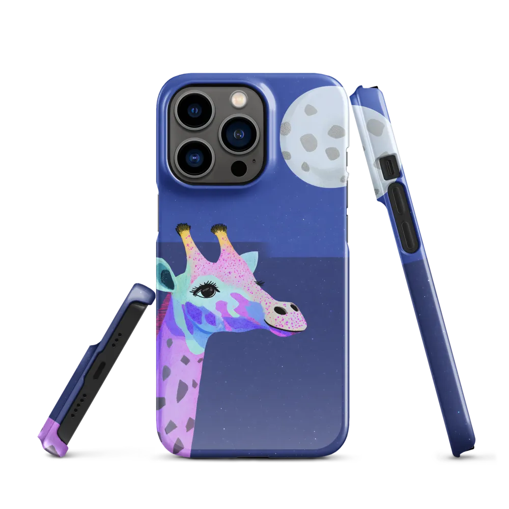 Whimsical Giraffe Under the Stars