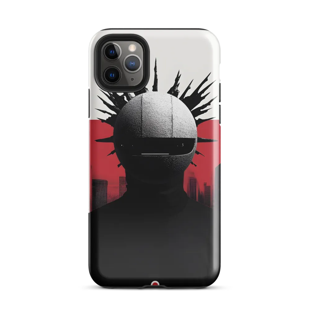 Mysterious Urban Figure | Phone Case |  11 Pro Max | Tough Case | Glossy