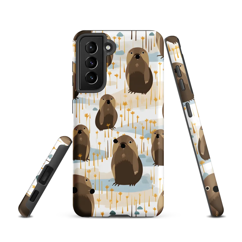 Whimsical Waters: A Celebration of Otters and Seals