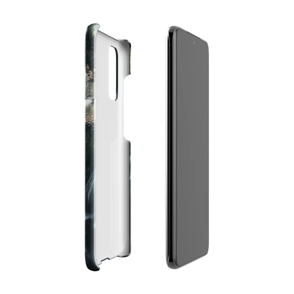 Nature's Power: The Cascading Waterfall | Phone Case |  S20 | Snap Case | Glossy