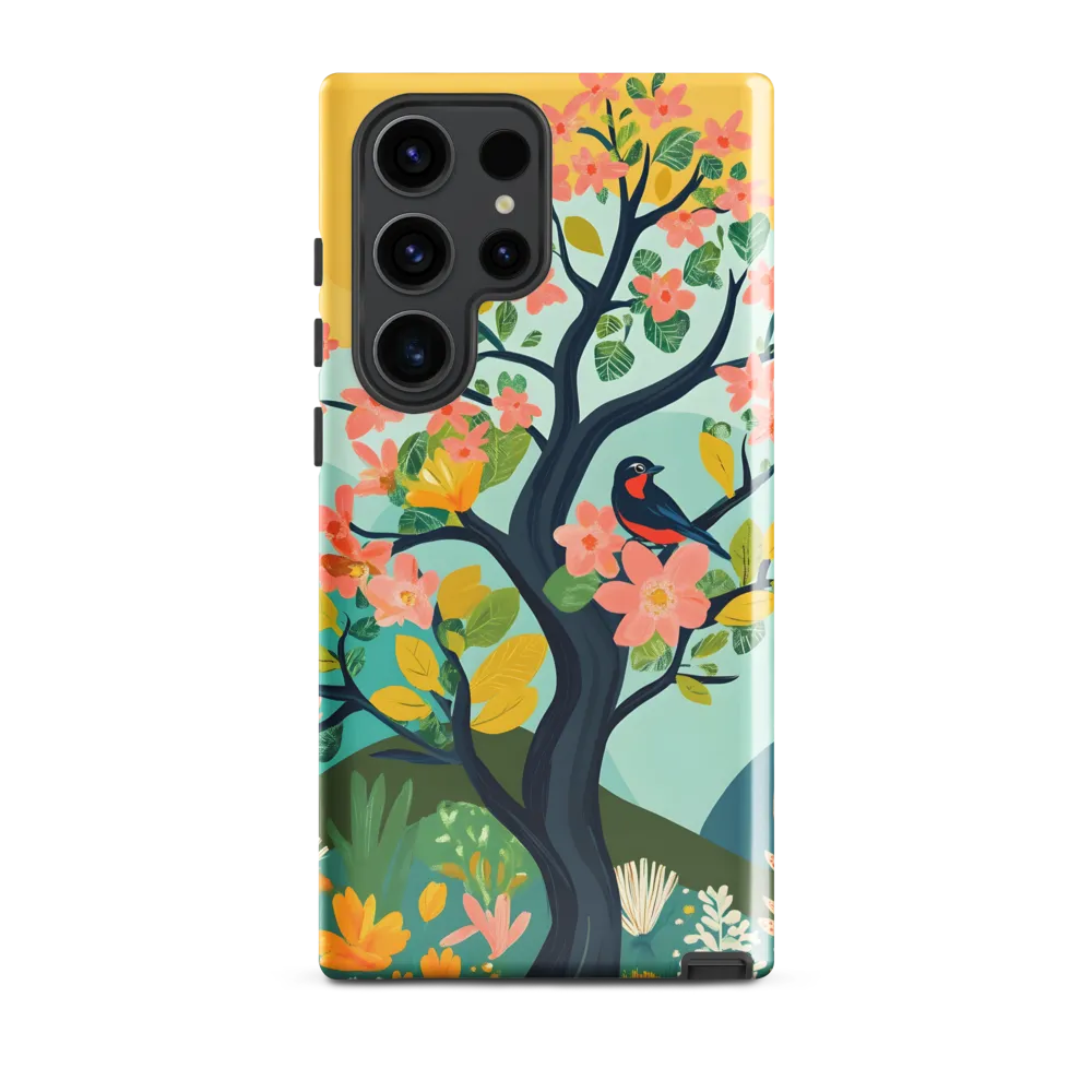 Spring Blossoms: A Serene Encounter