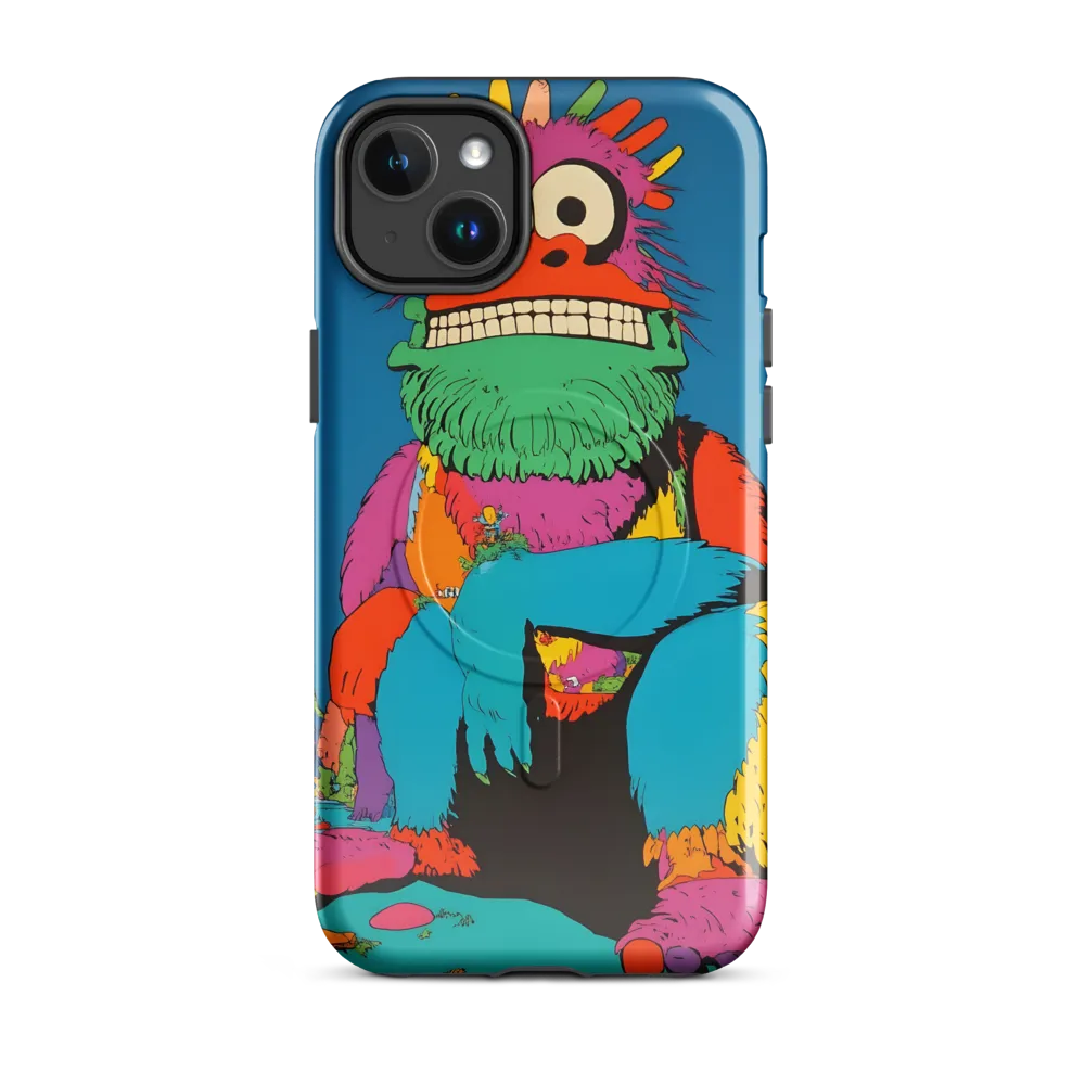 Whimsical Giant: A Playful Monster Encounter