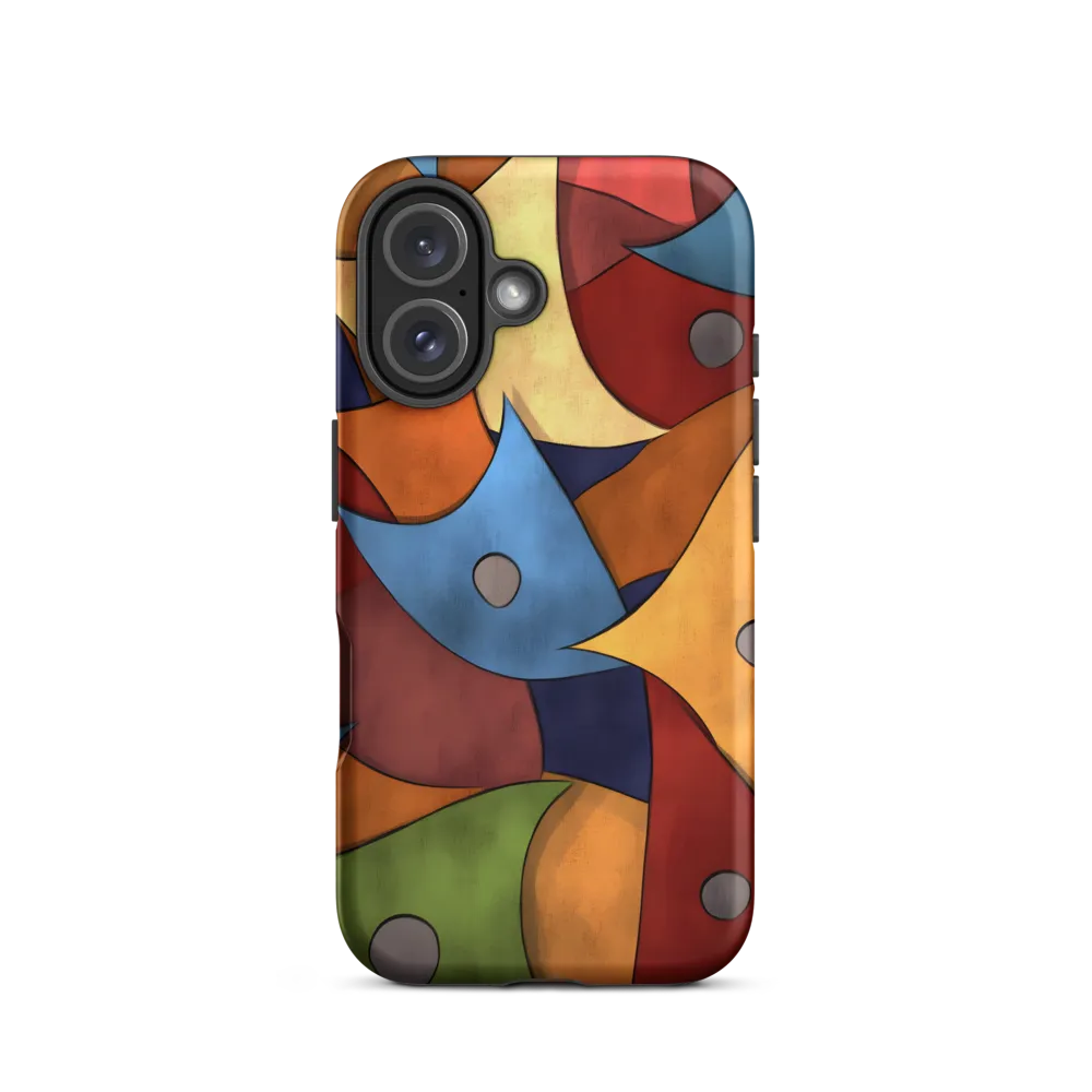 Vibrant Interplay of Shapes | Phone Case