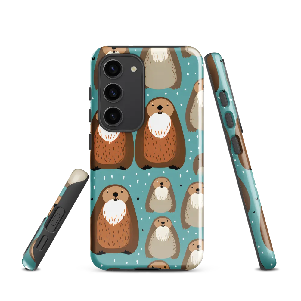 Whimsical Otter Pattern