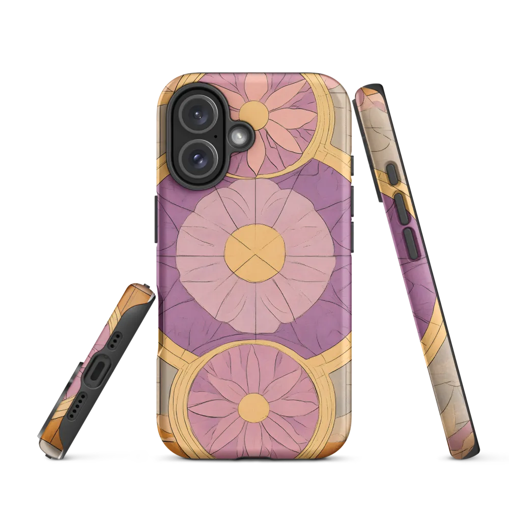 Serenity in Floral Geometry | Phone Case