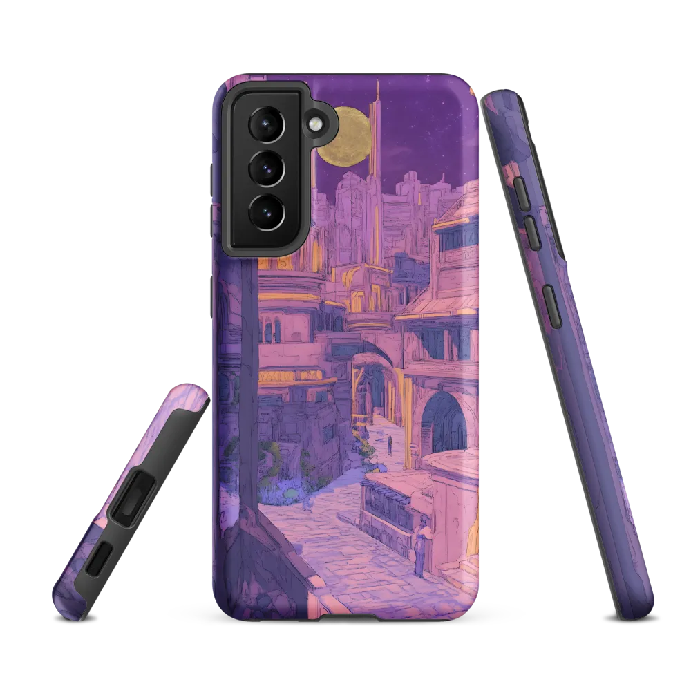 Moonlit Fantasy City | Phone Case |  S21 FE | Tough Case | Matte