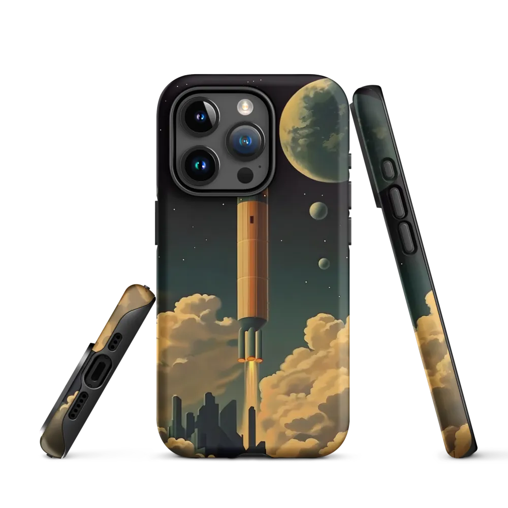 Journey Through the Cosmic Frontier | Phone Case |  15 Pro | Tough Case | Matte
