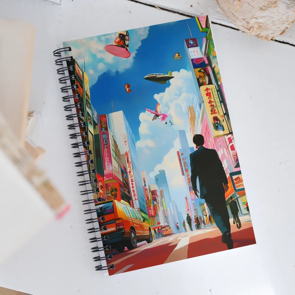 Urban Reverie | Spiral Notebook