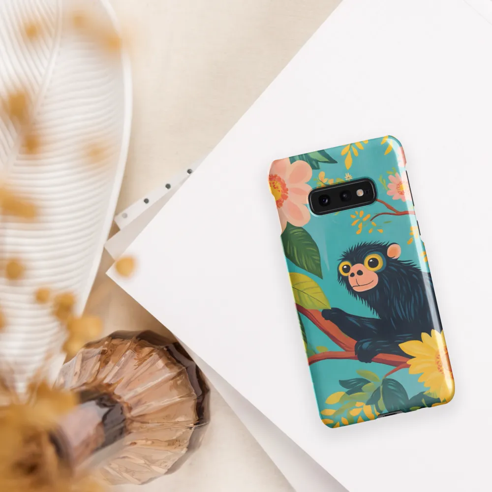 Joyful Encounter in a Floral Paradise