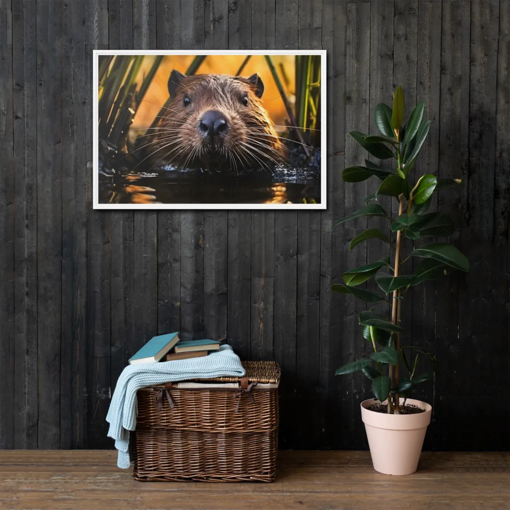 Beaver Serenity: A Natural Portrait