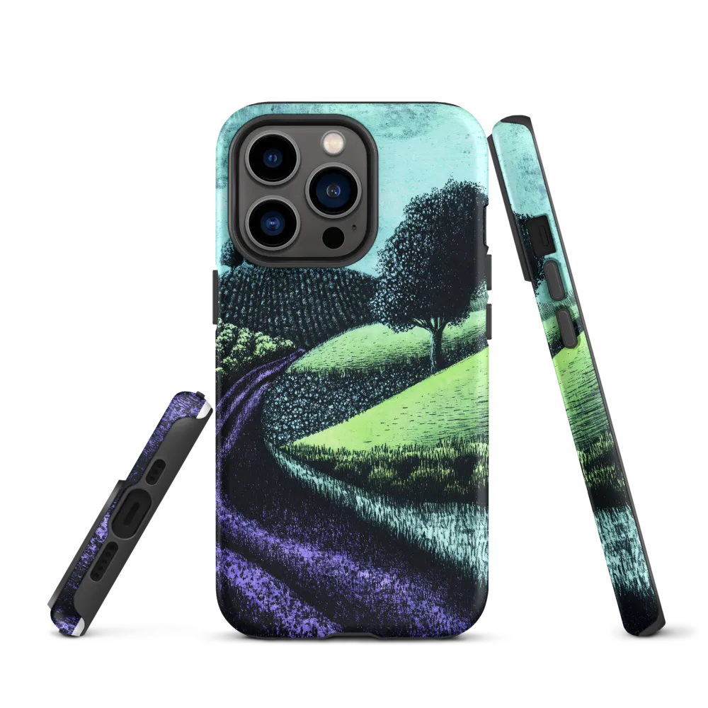 Winding Serenity: A Modern Landscape