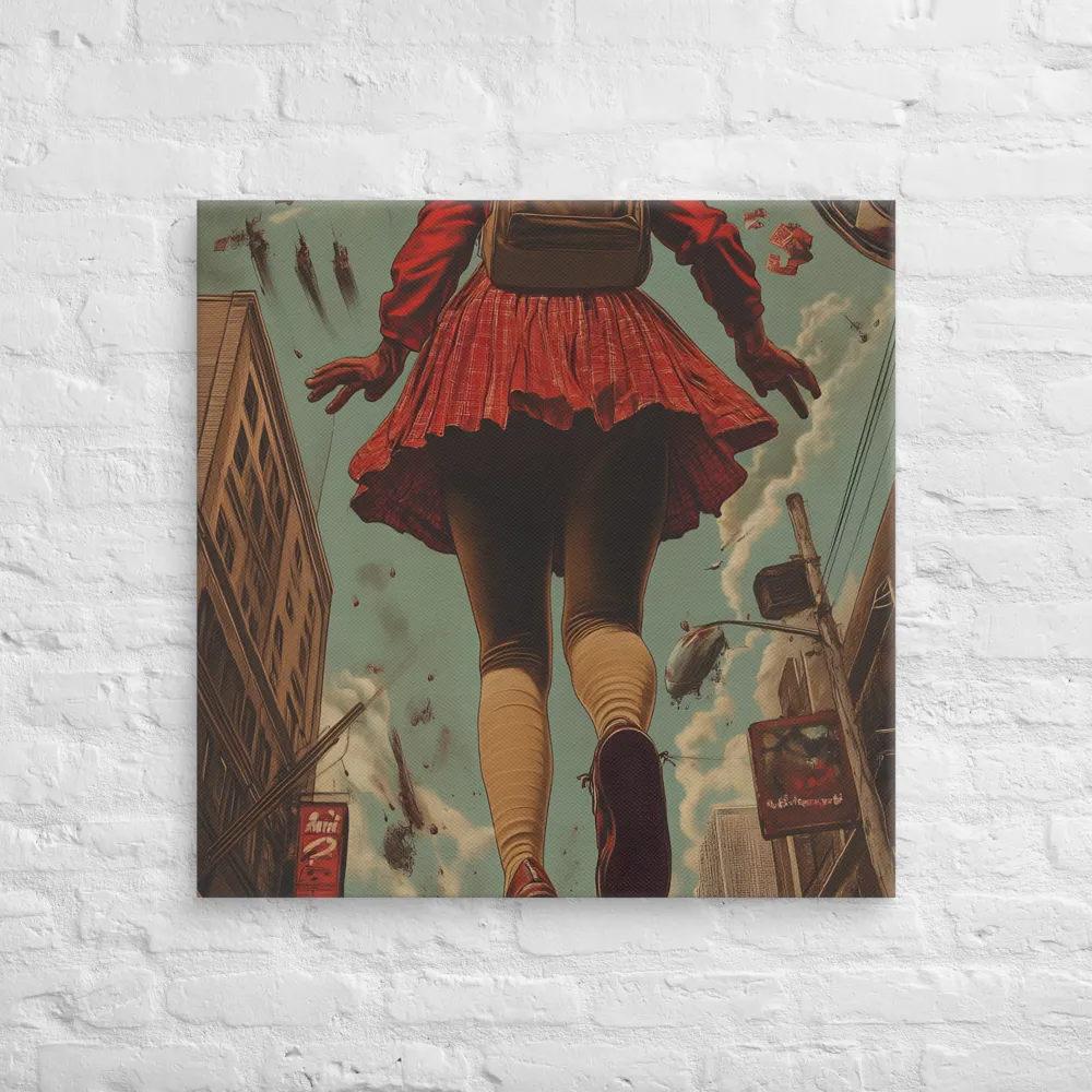 Flight of the Urban Dreamer | Canvas | 30″×30″