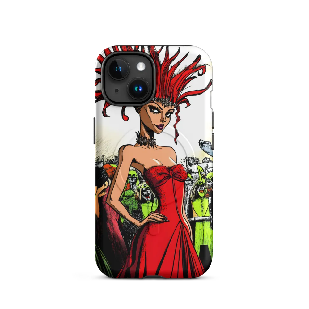 Fiery Elegance: A Fashion Statement