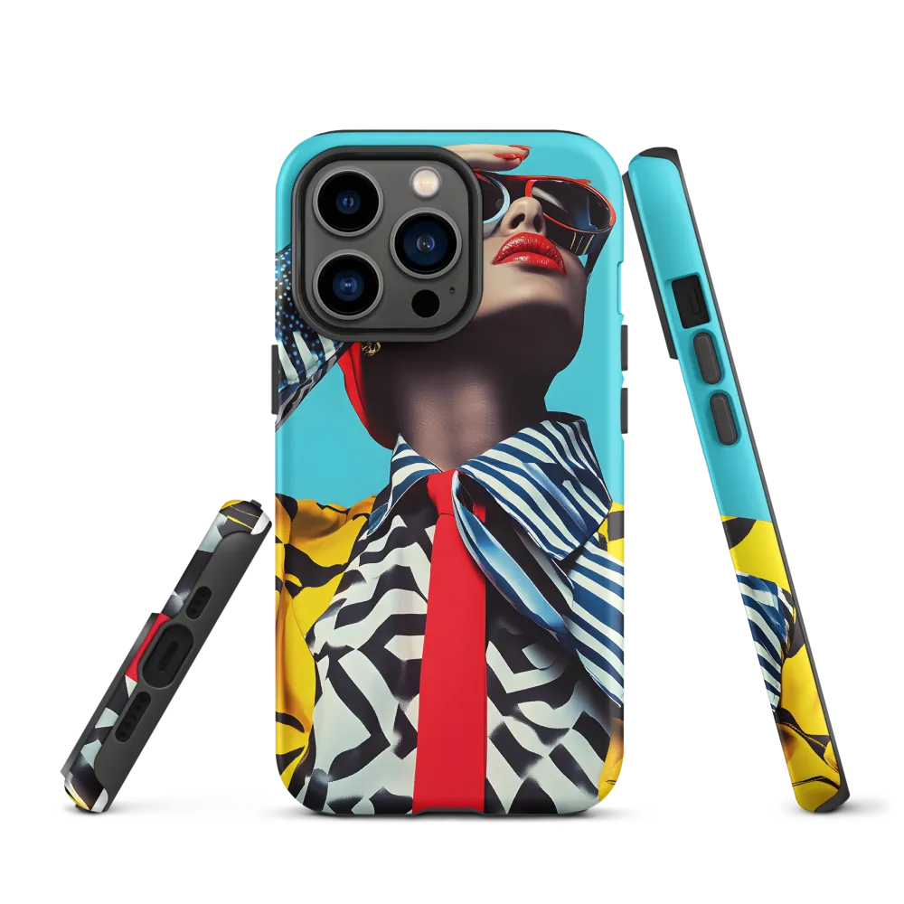 Chic Confidence in Bold Patterns