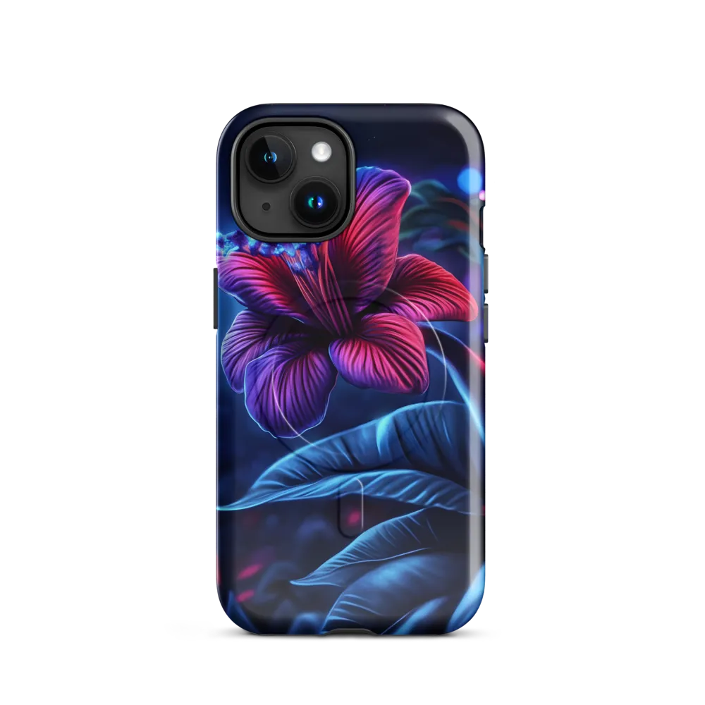 Illuminated Serenity: The Surreal Blossom