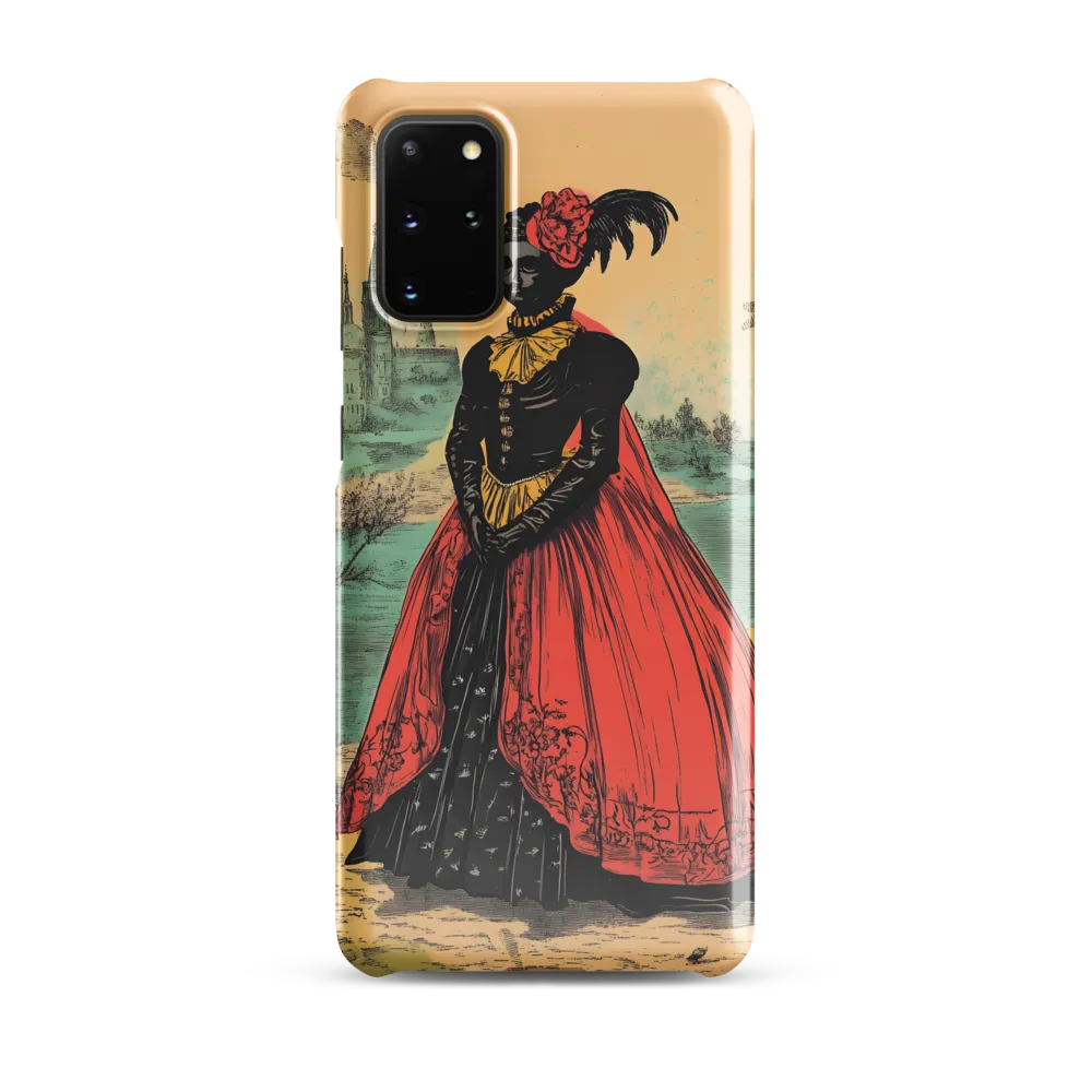 Elegance in Red and Gold