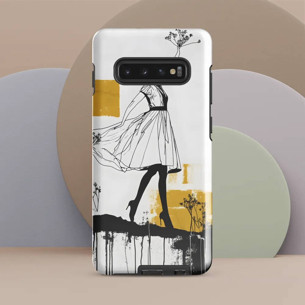 Whispers of Elegance | Phone Case |  S10 Plus | Tough Case | Glossy