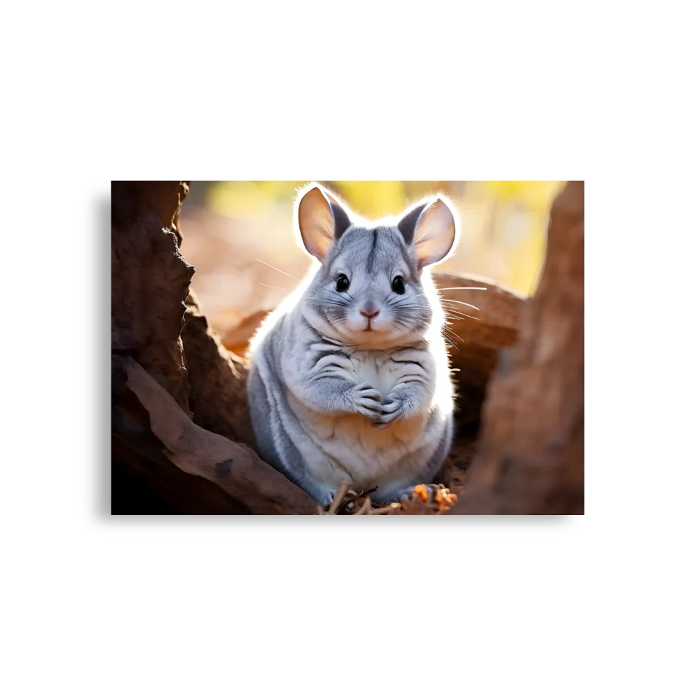 Gentle Whispers of Nature: The Chinchilla