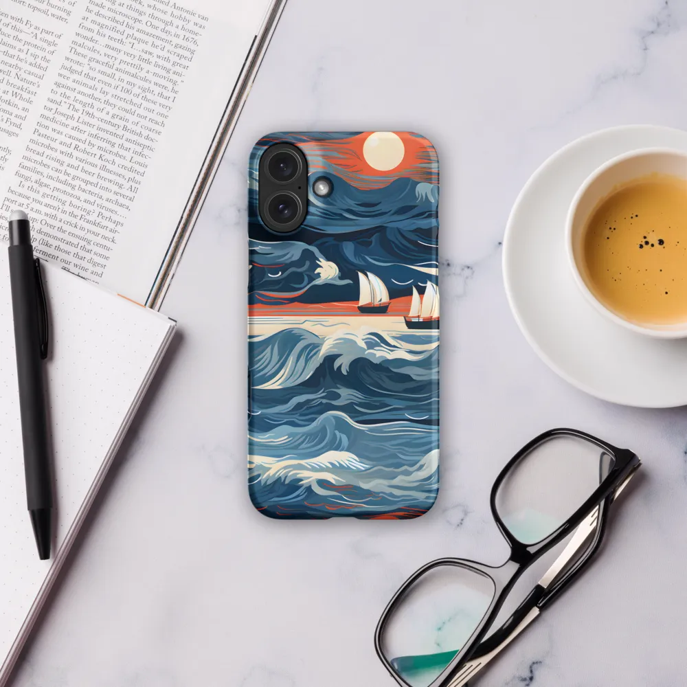 Ocean Whispers: A Voyage at Dusk