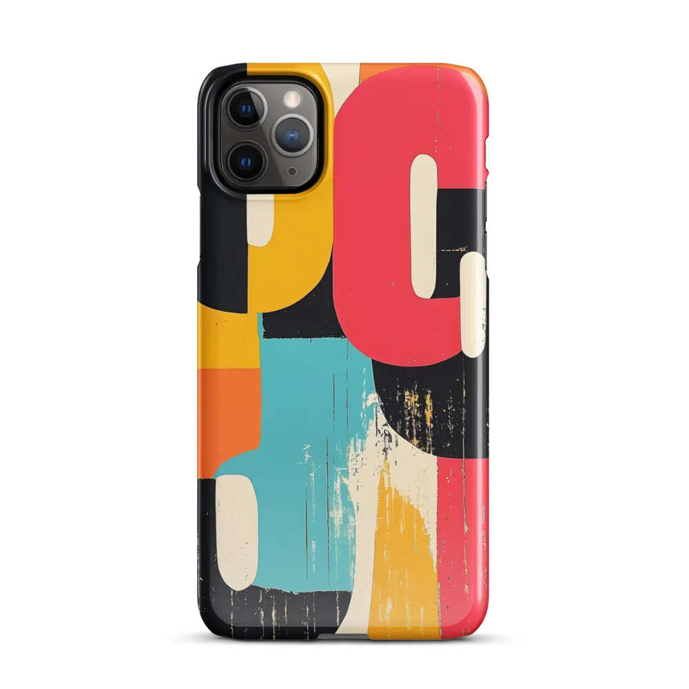 Colorful Curves: Numbers in Harmony | Phone Case |  11 Pro Max | Snap Case | Glossy