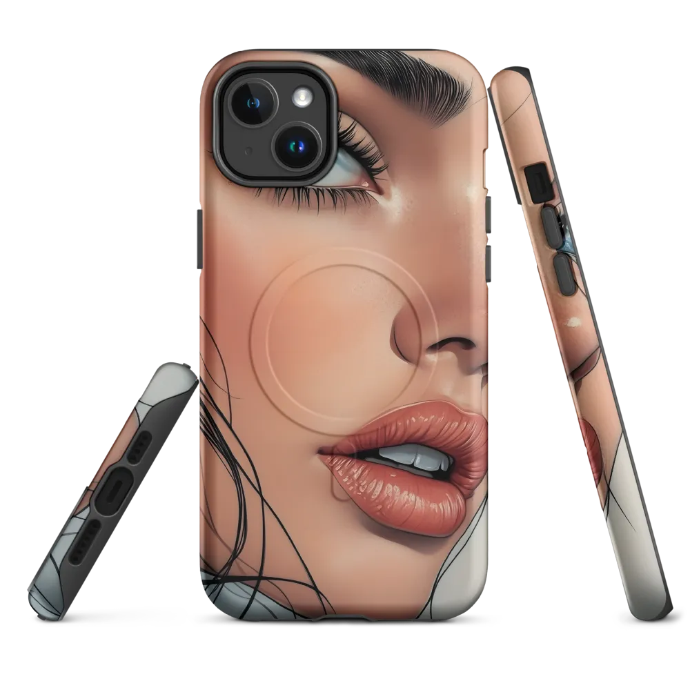 Iris & Skin — Close-Up Portrait