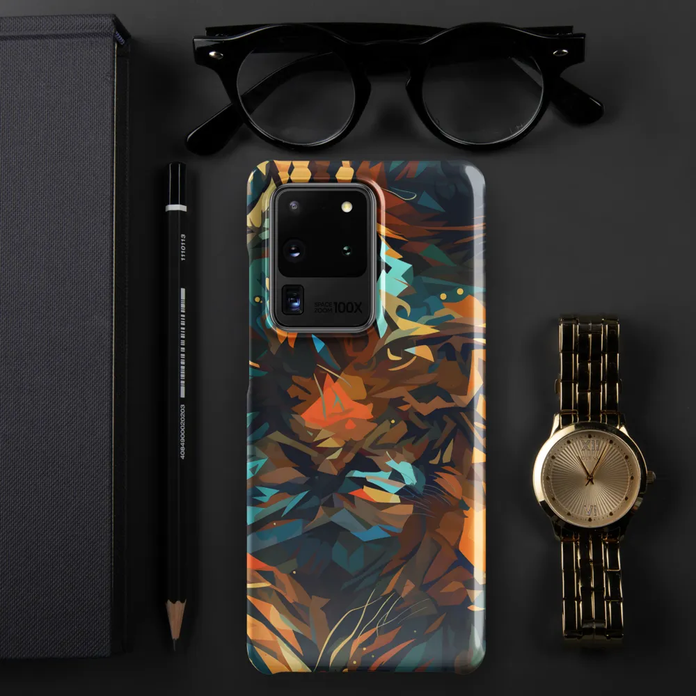 Wild Symphony: Abstract Tigers
