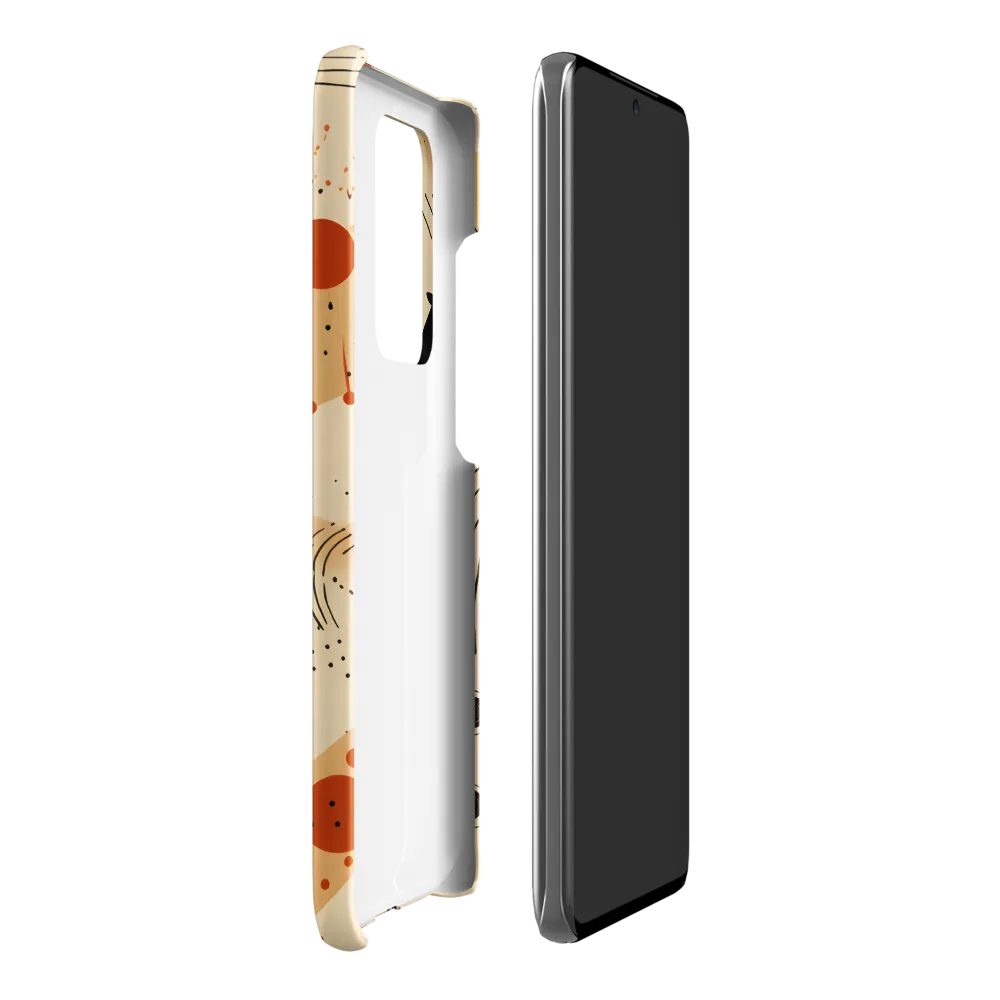 Playful Patterns in Earth Tones | Phone Case |  S20 Ultra | Snap Case | Matte