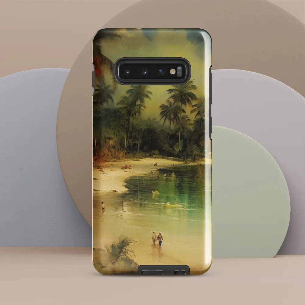 Elysian Shores at Dusk | Phone Case |  S10 Plus | Tough Case | Glossy