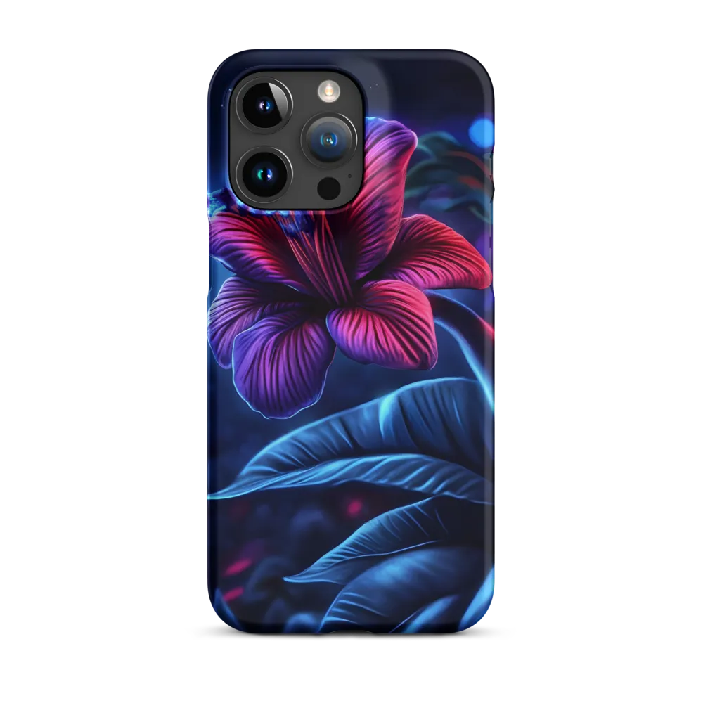 Illuminated Serenity: The Surreal Blossom